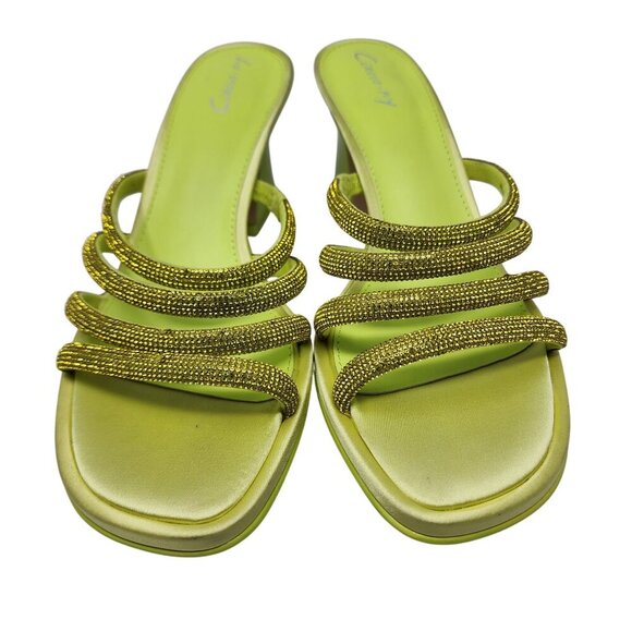 Circus by Sam Edelman Lime Heddie Heeled Sandals, Women's 8 - Picture 3 of 10